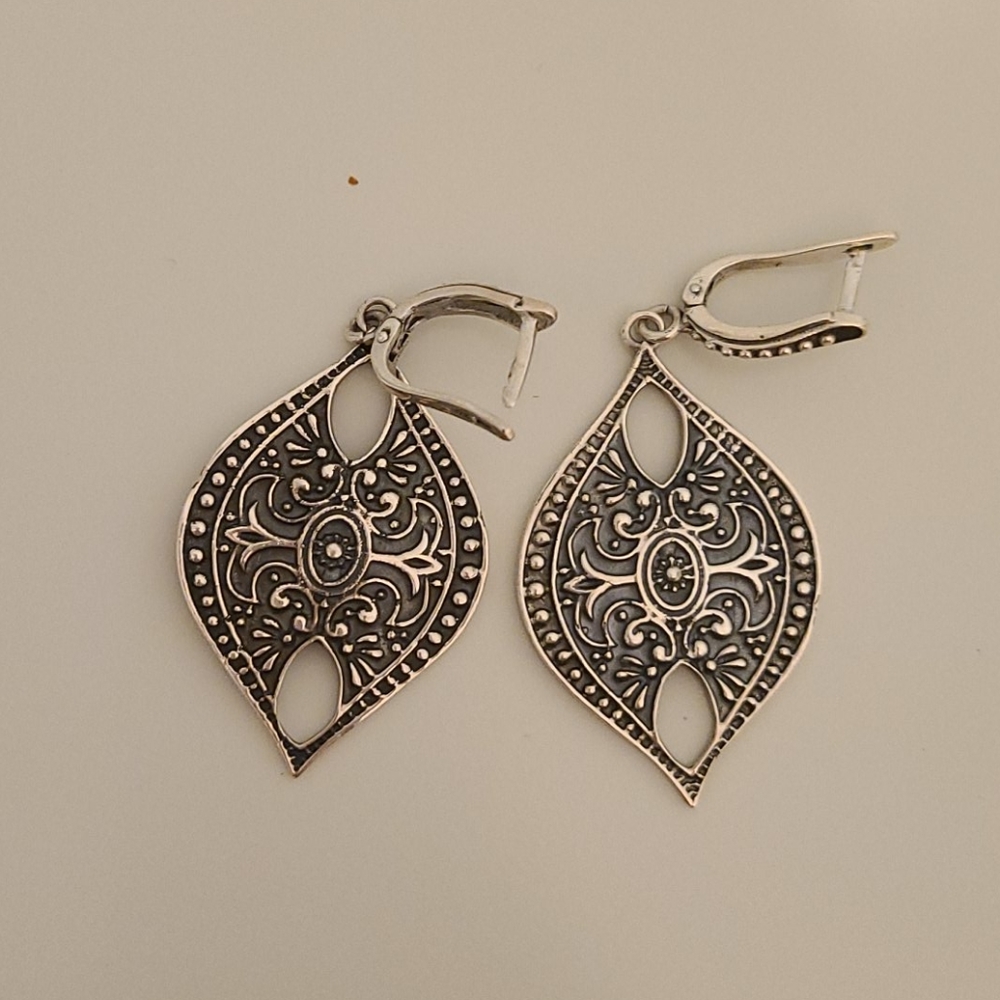 925 Handmade sterling silver earrings